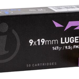 IGMAN 3877002037207 9MM 147GR FMJ 50/20