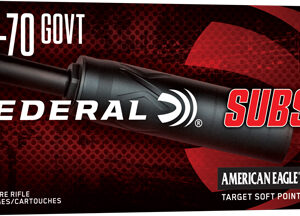 FEDERAL 45-70 GOV 300GR SP - SUBSONIC 20RD 10BX/CS - FAST SHIPPING-NO CREDIT CARD FEES
