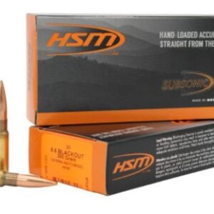HSM SUBSONIC 8.56 BLACKOUT - BTHP 20RD 25BX/CS - FAST SHIPPING-NO CREDIT CARD FEES