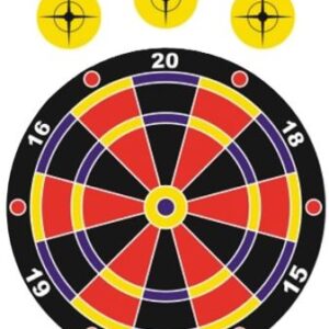SPLATTER SHOT TARGET 12"X18" - DARTBOARD 8PK
