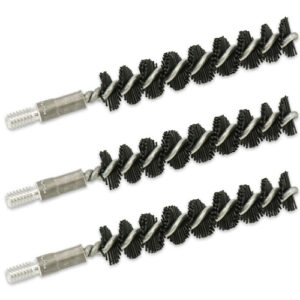 3/PK NYLON RIFLE BRUSH .35 CAL / 9MM