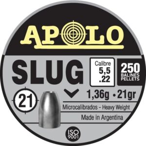 Hatsan Apolo Slug Air Rifle Pellets 22 Cal 21 gr 250/ct