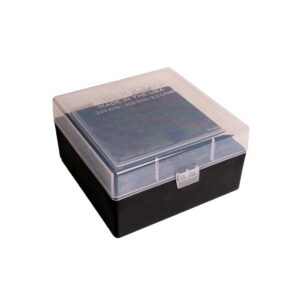 Berry's 009 Ammo Box .243/6.5/.308 Black with Clear Lid 100/ct