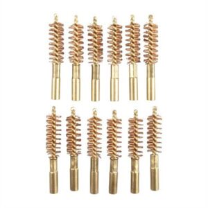 SPECIAL LINE DEWEY BRONZE PISTOL BRUSH 10MM/40 CAL 12 PACK