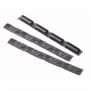 M-LOK RAIL COVER 4-SLOT 3-PACK BLACK