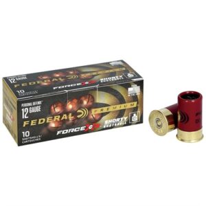 PERSONAL DEFENSE FORCE X2 SHORTY 12GA 1-3/4'' #00 BUCK 10/BOX - FAST SHIPPING-NO CREDIT CARD FEES