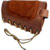 1791 hunt butt cuff ammo holder magnum rifle brown rh