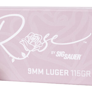 Sig Sauer E9MMB1ROSE50 Rose 9mm Luger 115gr Full Metal Jacket 50 Per Box/20 Case - FAST SHIPPING-NO CREDIT CARD FEES