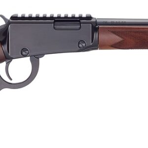 Henry H001PGHR22M Sporter Carbine 22 WMR 10+1 16.50" Blued Threaded Barrel, Black Aluminum Receiver w/Picatinny Rail, American Walnut Fixed w/Pistol Grip Stock