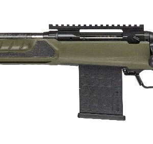 Savage Arms 32947 110 UltraLite Predator 308 Win 10+1 18" Carbon Fiber Barrel, Arca Rail Forend, Hunter Green AccuStock w/AccuFit V2 Synthetic Stock, Left Hand