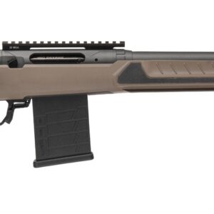 Savage Arms 32670 110 Core Tactical 6mm Creedmoor 10+1 20" Medium Heavy Fluted Barrel, Arca Rail Forend, Coyote Tan AccuStock w/AccuFit V2 Synthetic Stock, Right Hand
