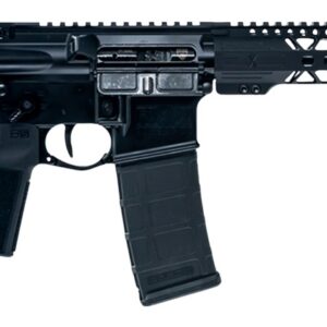Faxon Firearms FXPRO6A125GA1075 Pro 6mm ARC 10+1 12.50" Black Nitride Match Grade Threaded Barrel, Black Aluminum Receiver w/Picatinny Rail, M-LOK Handguard, Black SB Tactical SBA3 Brace, Ergonomic G