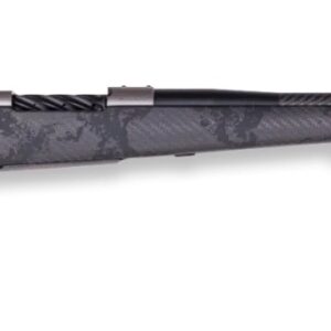Weatherby MGT01N25CMR4B Mark V Backcountry Guide TI 25 Creedmoor 3+1 22" + 2" Graphite Black Cerakote Fluted Threaded Barrel, Titanium Drilled & Tapped Receiver, Exposed Carbon w/Carbide Black Accent