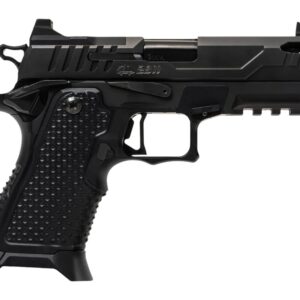 Oa Defense 2311 Pro Elite Compact Frame 9mm Luger 21+1 4.25" Ported Barrel, DLC Black Steel Optic Ready/Serrated Slide, Black Aluminum Frame w/Picatinny Rail, Black Aluminum Grip, Ambidextrous