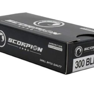 Scorpion 300 Blackout 147gr FMJ Ammo - 20 Rounds - FAST SHIPPING-NO CREDIT CARD FEES