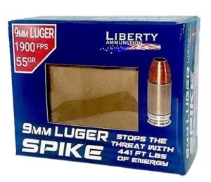 LIBERTY SPIKE 9MM 55GR - COPPR HP 20RD 50BX/CS - FAST SHIPPING-NO CREDIT CARD FEES