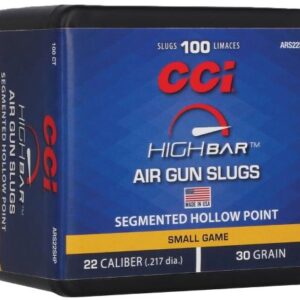CCI HIGH BAR AIR PELLETS 22 - 30GR HP 100RD BOX 5BX/CS - FAST SHIPPING-NO CREDIT CARD FEES