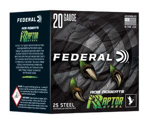FED RAPTOR STEEL 20GA 3" 1OZ #4 25