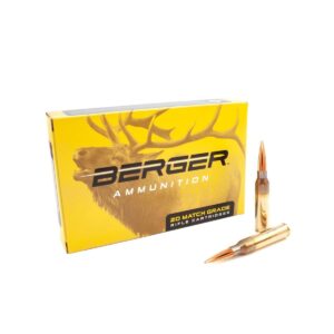 Berger Elite Hunter Rifle Ammunition .30-06 Sprg 168gr HPBT 2850 fps 20/ct - FAST SHIPPING-NO CREDIT CARD FEES