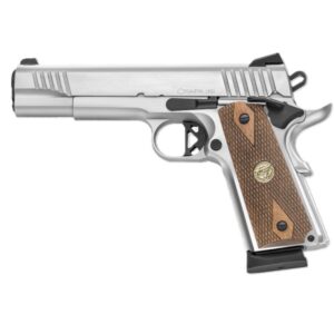 Chiappa 1911 Superior OR Handgun.45 ACP 8rd Magazine 5" Barrel Stainless with Walnut Grips