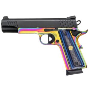 Chiappa 1911 Superior OR Handgun.45 ACP 8rd Magazines (2) 5" Barrel Multi-Color Blue Laminate Grip