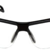 Pyramex pysb8610dt everlite glasses clear lens anti-fog black frame