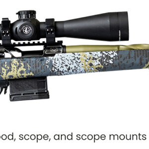Horizon Firearms RF008S222416C13 Venatic 2023 22 Creedmoor 24" Spiral Fluted Threaded Barrel, Drilled & Tapped Receiver, Iota EKO X Carbon Fiber Stock