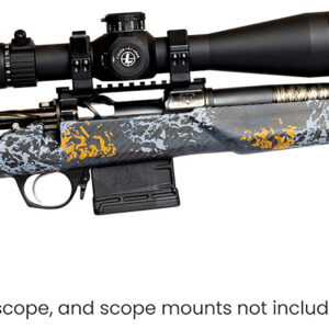 Horizon Firearms RF010A221814C18 Venatic Carbon 22 Creedmoor 18" Fluted Threaded Barrel, Drilled & Tapped Receiver, Arca Rail Forend, Iota EKO Carbon Fiber Stock