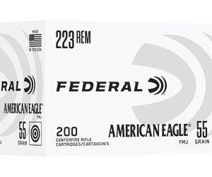 FED AM EAGLE.223 55GR FMJ 200/1000 - FAST SHIPPING-NO CREDIT CARD FEES