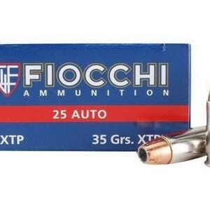 Fiocchi 25 Auto Ammunition FI25XTP Extrema 35 Grain XTP Jacketed Hollow Point 50 rounds - FAST SHIPPING-NO CREDIT CARD FEES