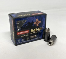 Norma .45 ACP Ammunition 175 Grain Monolithic Hollow Point GE245720020 20 Rounds
