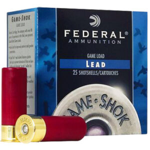 Federal 20 Gauge Ammunition Game-Shok H2008 2-3/4" 8 Shot 7/8oz 1210oz Case of 250 Rounds