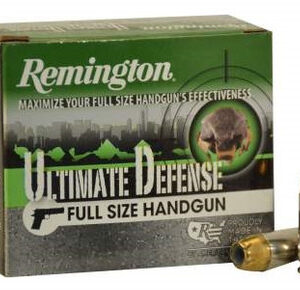 Remington 40 S&W Ammunition Ultimate Defense HD40SWBN 180 Grain Bonded Jacketed Hollow Point 20 rounds - FAST SHIPPING-NO CREDIT CARD FEES