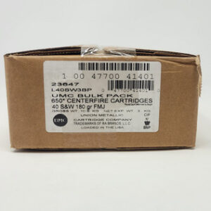 Remington 40 S&W Bulk Pack L40SW3BP 180 gr FMJ 650 rounds