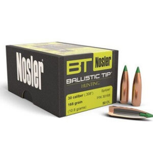 Nosler 30 Caliber Bullet 53952 175 Grain Hollow Point Boat Tail Custom Competition 100 Count - FAST SHIPPING-NO CREDIT CARD FEES
