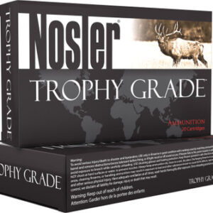 Nosler 7mm Rem Mag Ammunition 60033 140 Grain AB Soft Point 20 Rounds - FAST SHIPPING-NO CREDIT CARD FEES