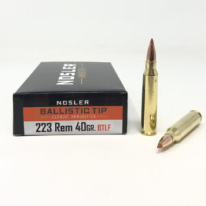 Nosler 223 Rem Ammunition NOS61048 40 Grain Ballistic Tip Lead-Free 20 Rounds - FAST SHIPPING-NO CREDIT CARD FEES