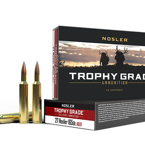 Nosler 27 Nosler Ammunition 165 Grain Bonded Core Long Range 20 Rounds - FAST SHIPPING-NO CREDIT CARD FEES