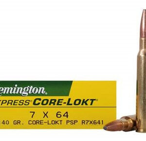 Remington 7x64mm Ammunition R7X641 140 Gr CoreLokt 20 rounds - FAST SHIPPING-NO CREDIT CARD FEES