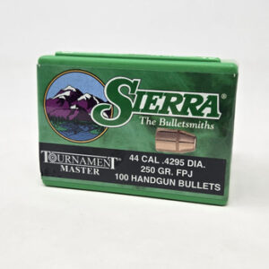 Sierra 44 Cal/44 Mag (.429 Dia) Reloading Bullets SRAA8615 250 Grain Full Metal Jacket 100 Pieces - FAST SHIPPING-NO CREDIT CARD FEES
