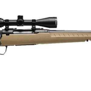 SAVAGE ARMS AXIS 2 CPT 6.5CR BL/FDE PKG #