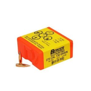 Berger Match Grade Hunting Bullets .270 cal .277" 130 gr VLD Hunter 100/ct - FAST SHIPPING-NO CREDIT CARD FEES