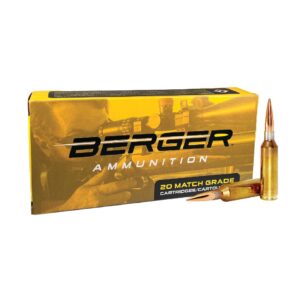 Berger Hybrid Target Rifle Ammunition 6.5 PRC 153.5gr OTM 2930 fps 20/ct - FAST SHIPPING-NO CREDIT CARD FEES