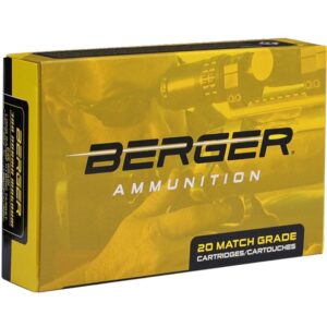 Berger OTM Tactical Rifle Ammunition .338 Norma Mag 300gr OTM 2725 fps 20/ct - FAST SHIPPING-NO CREDIT CARD FEES