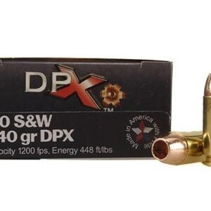 COR-BON Handgun Ammunition .40 S&W 140 gr DPX 1200 fps 20/box - FAST SHIPPING-NO CREDIT CARD FEES