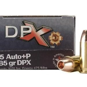 COR-BON Handgun Ammunition .45 ACP 185 gr DPX 1075 fps 20/box - FAST SHIPPING-NO CREDIT CARD FEES