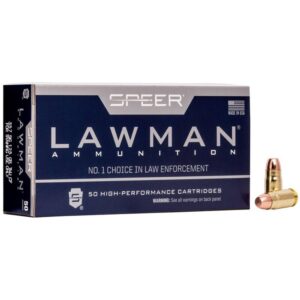 Speer Lawman Cleanfire Handgun Ammunition.357 Sig 125gr TMJ 1350 fps 50/ct - FAST SHIPPING-NO CREDIT CARD FEES