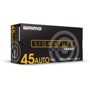 Ammo Inc Signature Handgun Ammunition .45 Auto 230gr TMJ 890 fps 50/ct - FAST SHIPPING-NO CREDIT CARD FEES