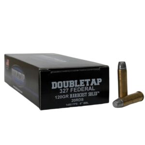 Double Tap Hardcast Solid Handgun Ammunition .327 Fed Mag 120gr WFNGC 1250 fps 20/ct - FAST SHIPPING-NO CREDIT CARD FEES