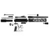 Tacfire 10. 5" unassembled ar 300 blackout pistol build kit with lower parts kit